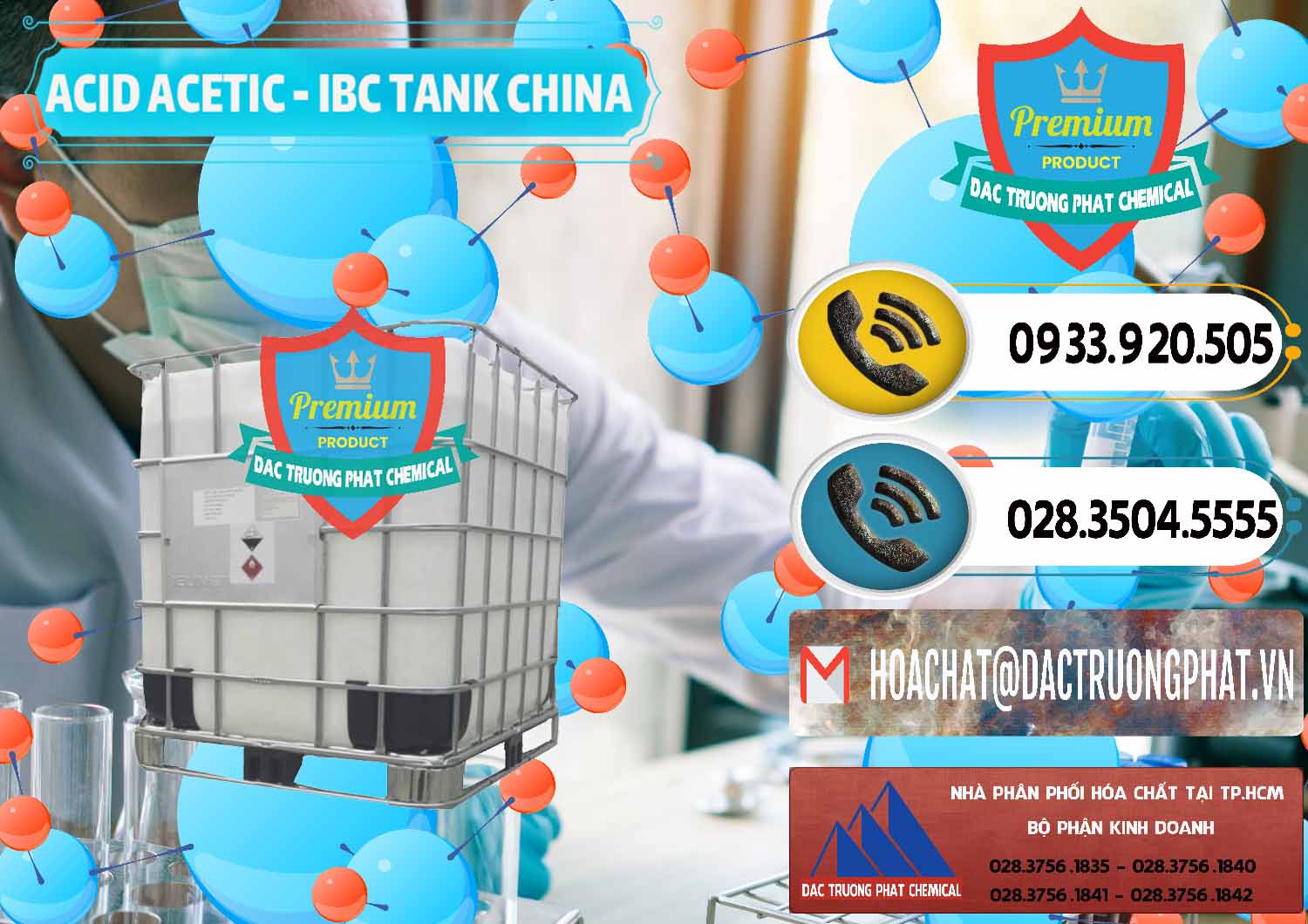 Công ty chuyên cung cấp _ bán Acetic Acid – Axit Acetic Tank Bồn IBC Trung Quốc China - 0443 - Đơn vị chuyên bán ( cung cấp ) hóa chất tại TP.HCM - hoachatdetnhuom.vn