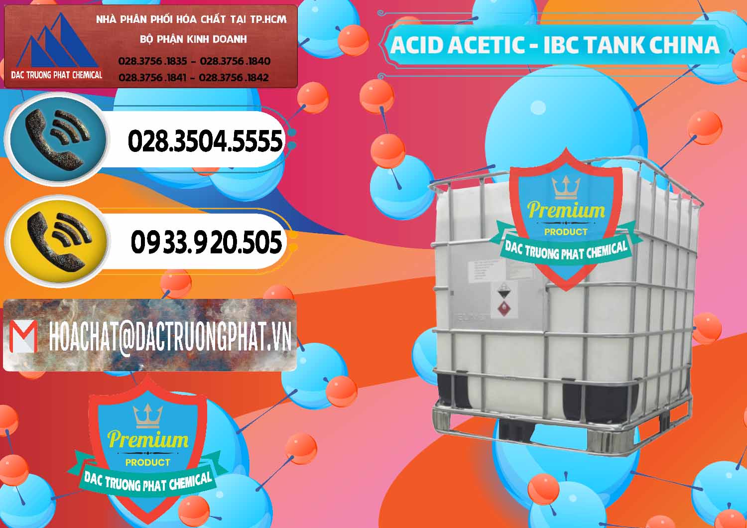 Chuyên bán & cung ứng Acetic Acid – Axit Acetic Tank Bồn IBC Trung Quốc China - 0443 - Cty phân phối _ cung cấp hóa chất tại TP.HCM - hoachatdetnhuom.vn
