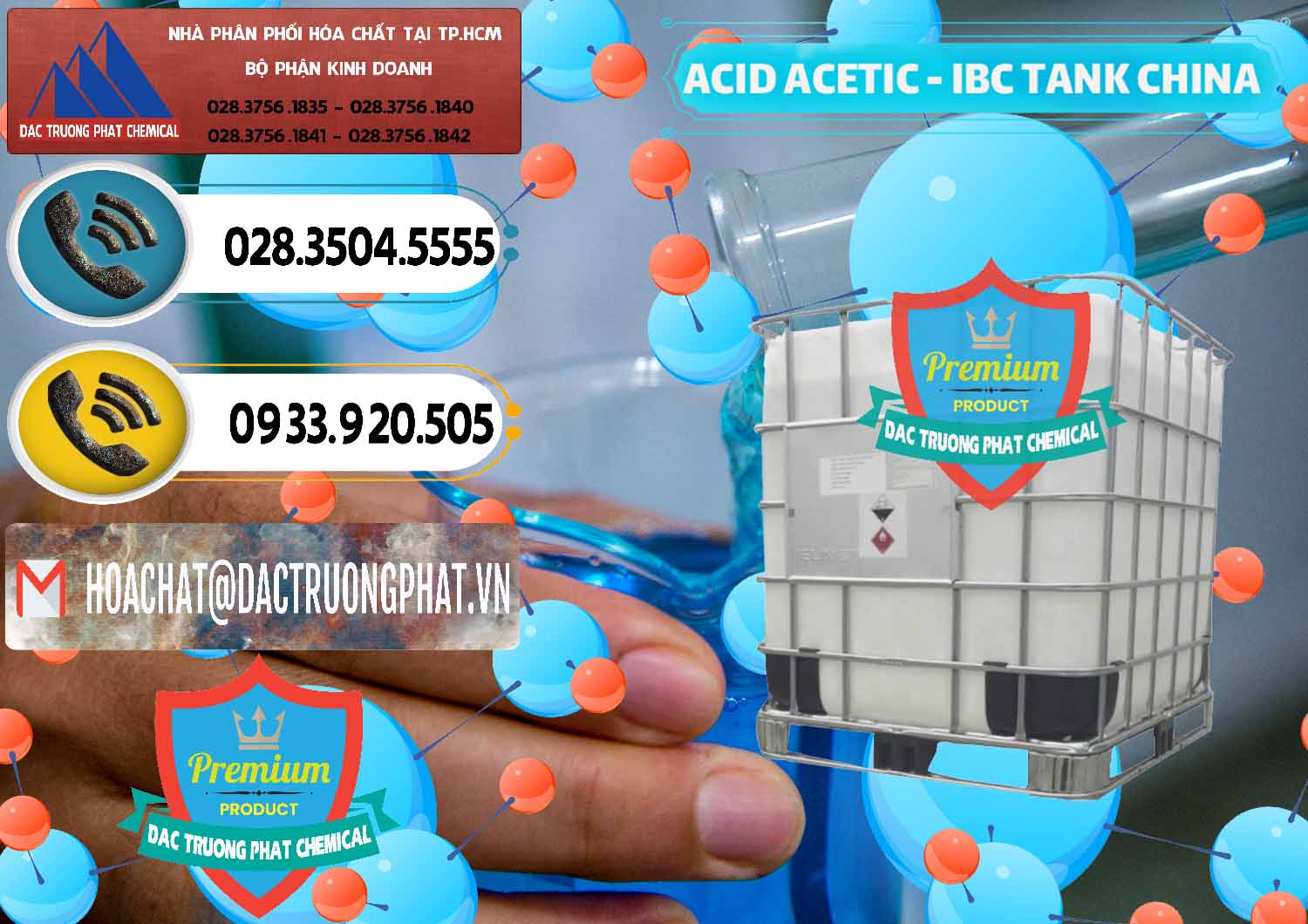 Đơn vị bán - cung cấp Acetic Acid – Axit Acetic Tank Bồn IBC Trung Quốc China - 0443 - Nơi cung cấp và nhập khẩu hóa chất tại TP.HCM - hoachatdetnhuom.vn