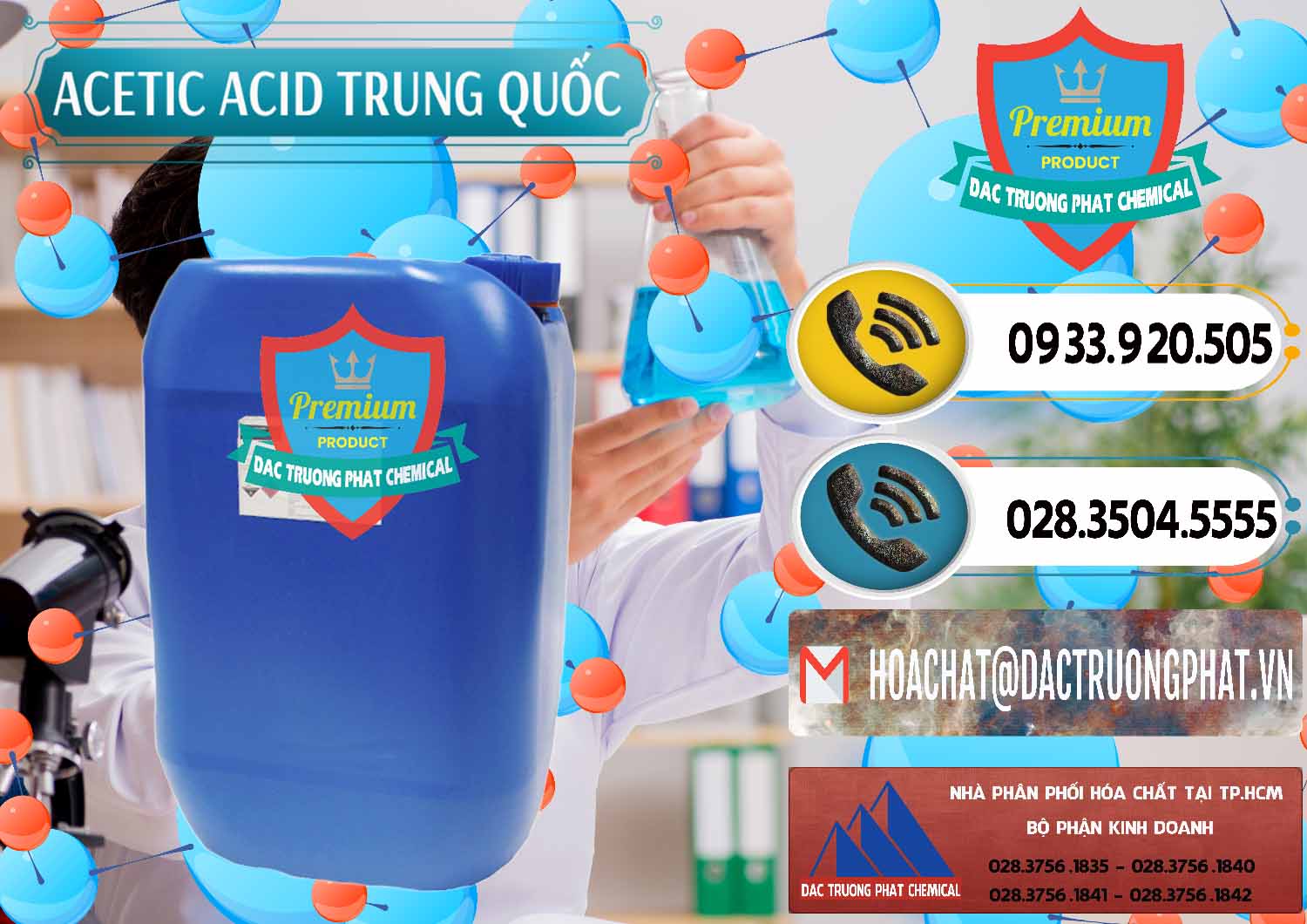Đơn vị chuyên cung ứng - bán Acetic Acid – Axit Acetic Trung Quốc China - 0358 - Phân phối & cung cấp hóa chất tại TP.HCM - hoachatdetnhuom.vn