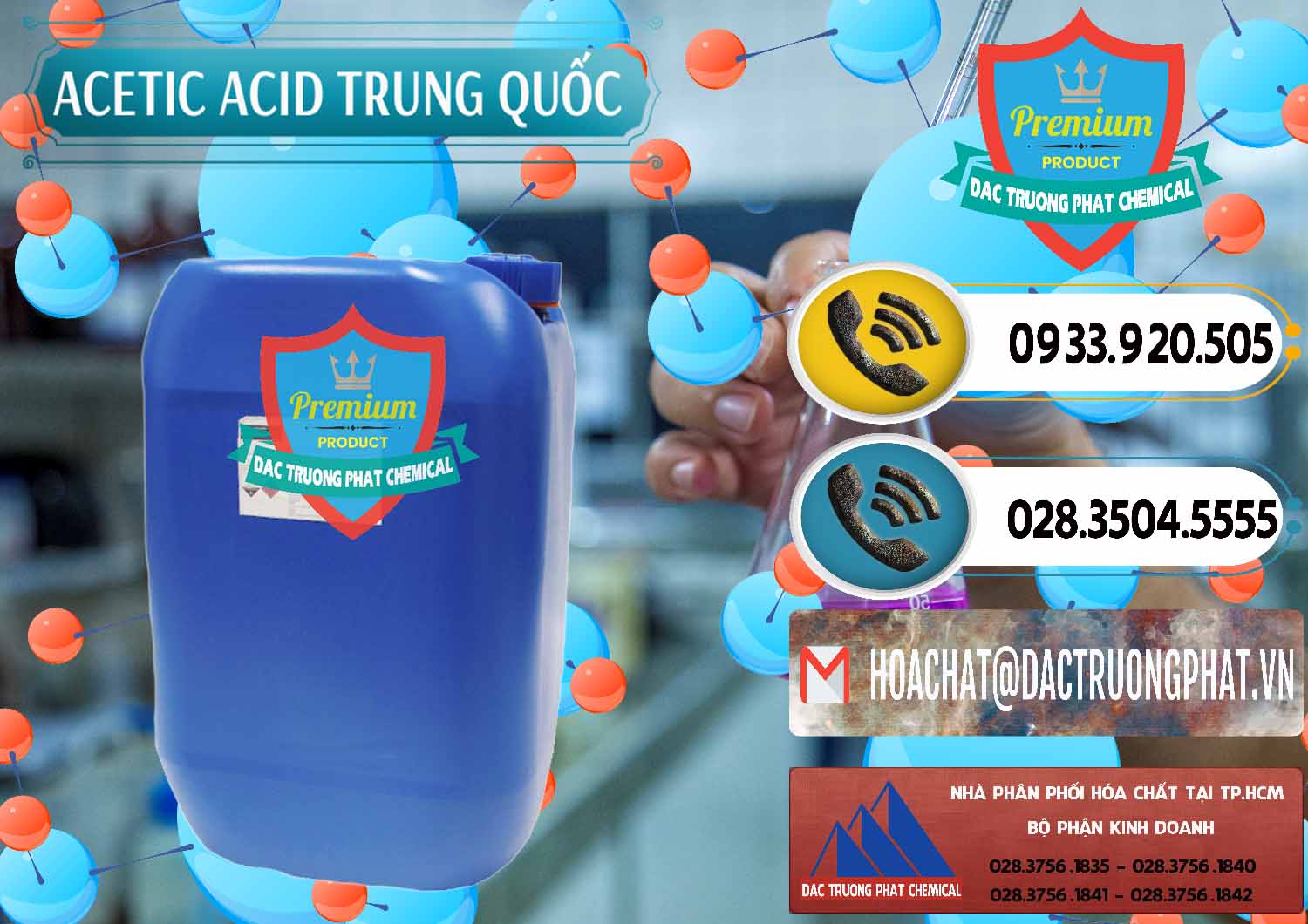 Nơi chuyên cung cấp & bán Acetic Acid – Axit Acetic Trung Quốc China - 0358 - Công ty bán - phân phối hóa chất tại TP.HCM - hoachatdetnhuom.vn