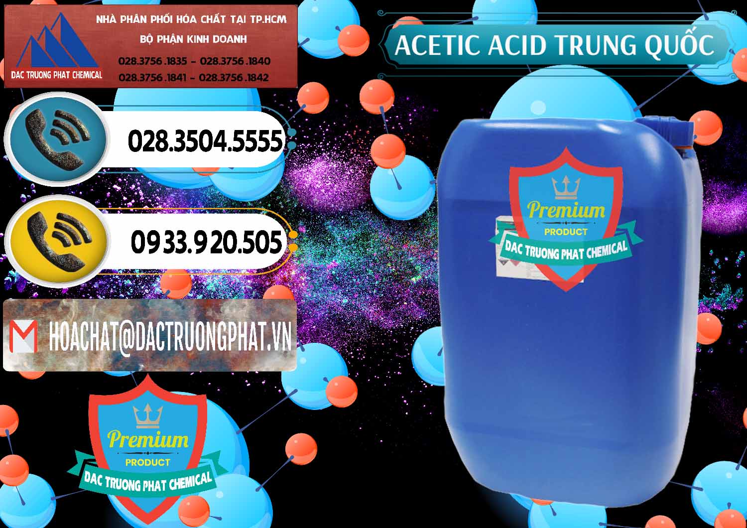 Đơn vị cung ứng & bán Acetic Acid – Axit Acetic Trung Quốc China - 0358 - Nhà cung ứng & phân phối hóa chất tại TP.HCM - hoachatdetnhuom.vn