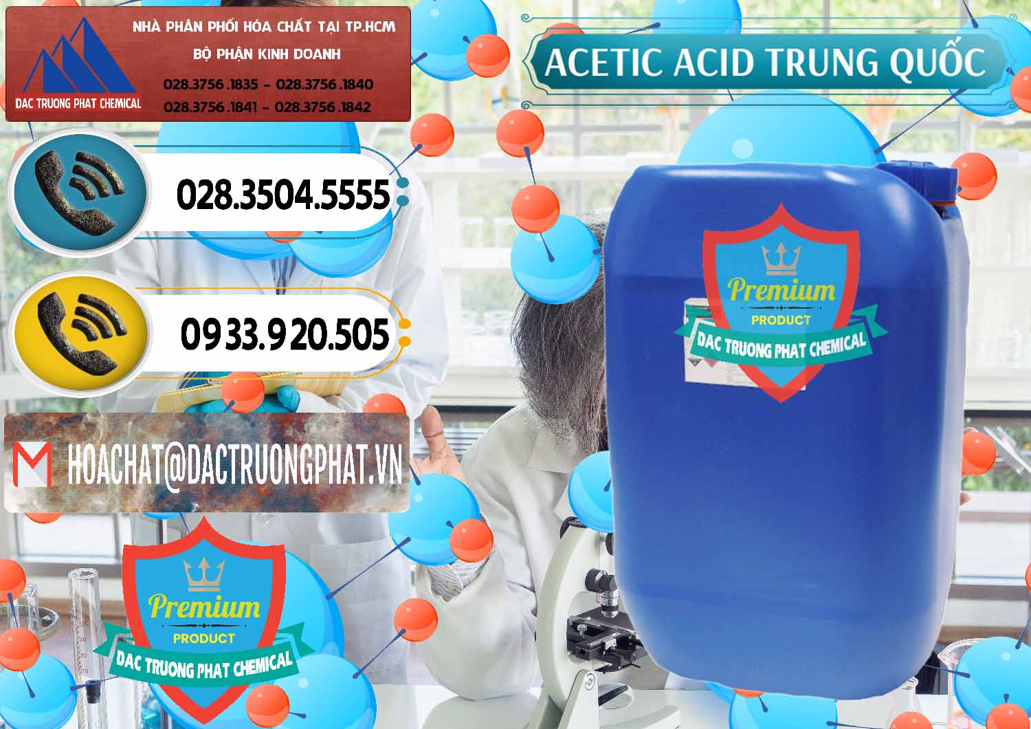 Nơi cung cấp & bán Acetic Acid – Axit Acetic Trung Quốc China - 0358 - Chuyên cung ứng ( phân phối ) hóa chất tại TP.HCM - hoachatdetnhuom.vn