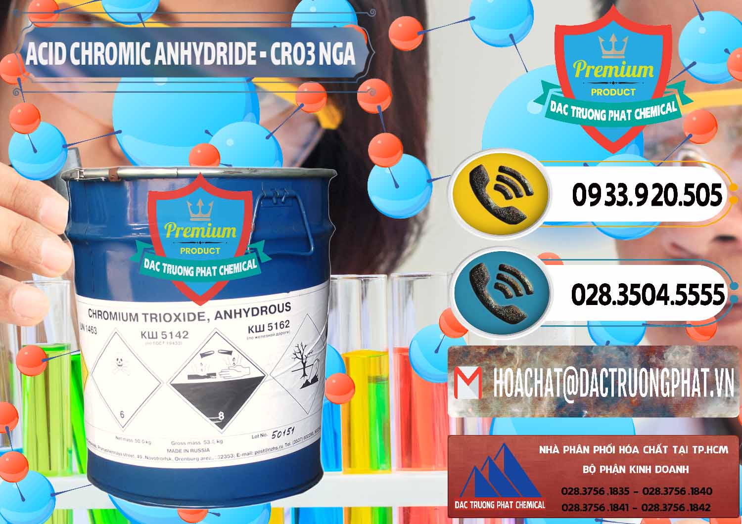 Công ty chuyên bán - cung cấp Acid Chromic Anhydride - Cromic CRO3 Nga Russia - 0006 - Nhà cung cấp - nhập khẩu hóa chất tại TP.HCM - hoachatdetnhuom.vn