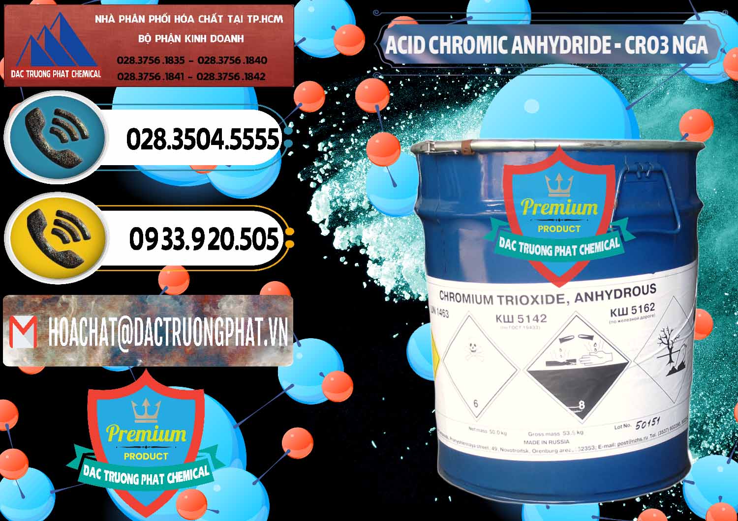 Đơn vị chuyên nhập khẩu _ bán Acid Chromic Anhydride - Cromic CRO3 Nga Russia - 0006 - Nơi bán và phân phối hóa chất tại TP.HCM - hoachatdetnhuom.vn
