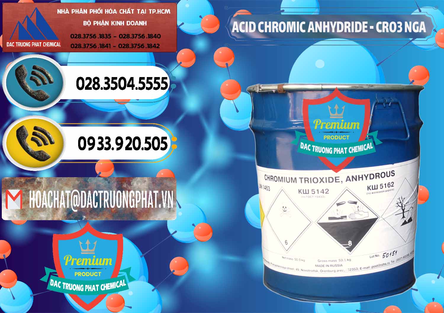 Nhà phân phối và bán Acid Chromic Anhydride - Cromic CRO3 Nga Russia - 0006 - Cty cung cấp và nhập khẩu hóa chất tại TP.HCM - hoachatdetnhuom.vn