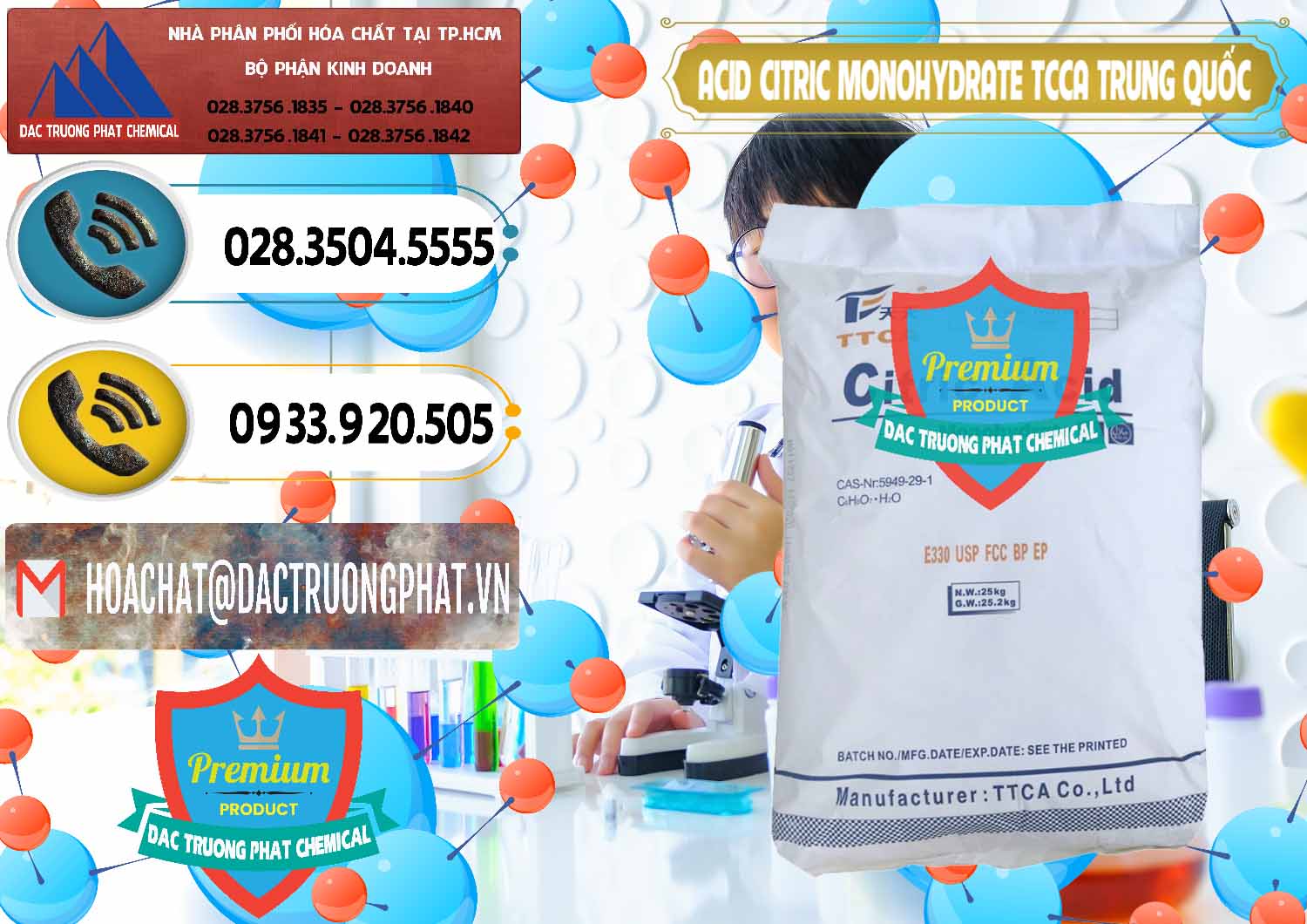 Cty cung ứng và bán Acid Citric - Axit Citric Monohydrate TCCA Trung Quốc China - 0441 - Công ty chuyên cung ứng & phân phối hóa chất tại TP.HCM - hoachatdetnhuom.vn