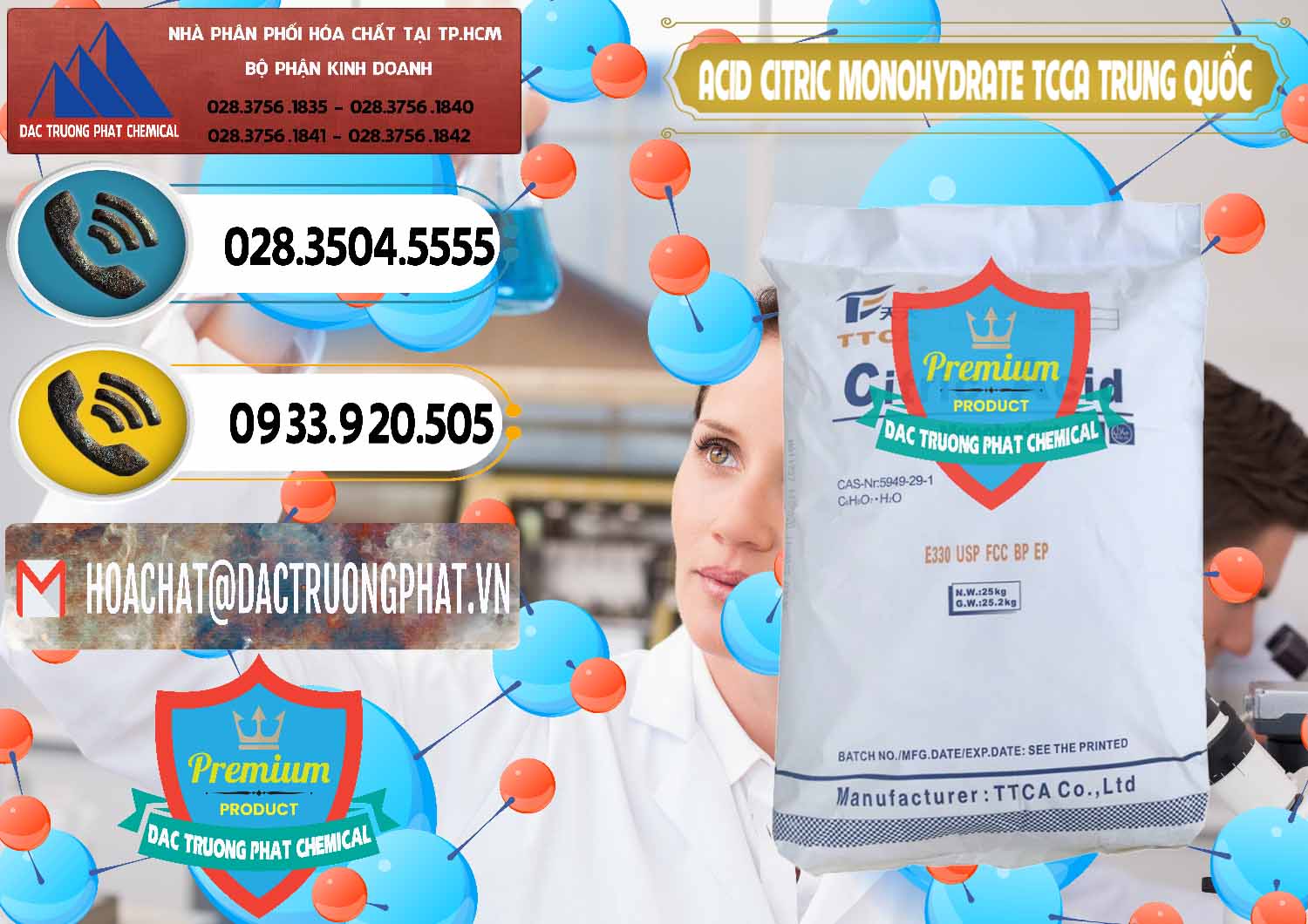 Đơn vị bán & cung cấp Acid Citric - Axit Citric Monohydrate TCCA Trung Quốc China - 0441 - Chuyên cung cấp - kinh doanh hóa chất tại TP.HCM - hoachatdetnhuom.vn