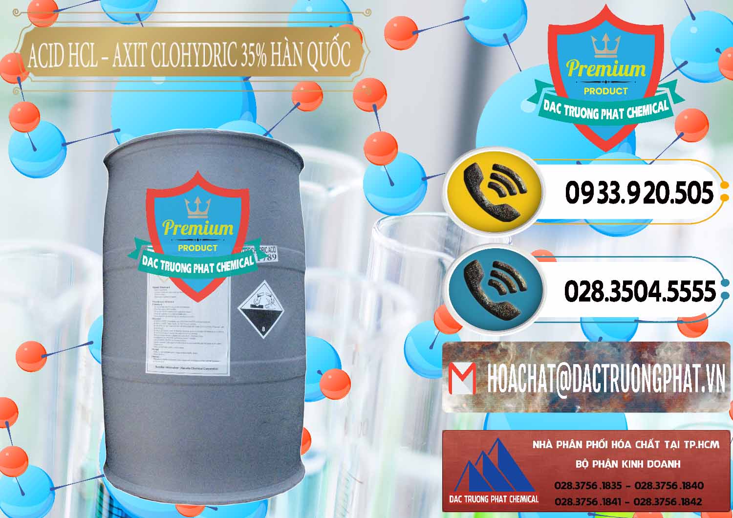 Cty kinh doanh và bán Acid HCL - Axit Cohidric 35% Hàn Quốc Korea - 0011 - Chuyên kinh doanh ( phân phối ) hóa chất tại TP.HCM - hoachatdetnhuom.vn