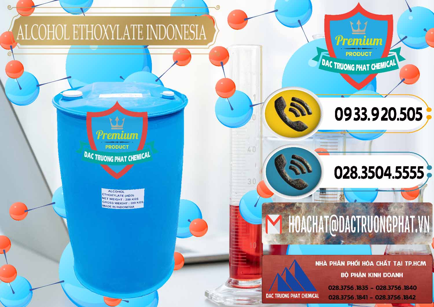 Cty phân phối ( bán ) Alcohol Ethoxylate Indonesia - 0308 - Nơi cung cấp và phân phối hóa chất tại TP.HCM - hoachatdetnhuom.vn