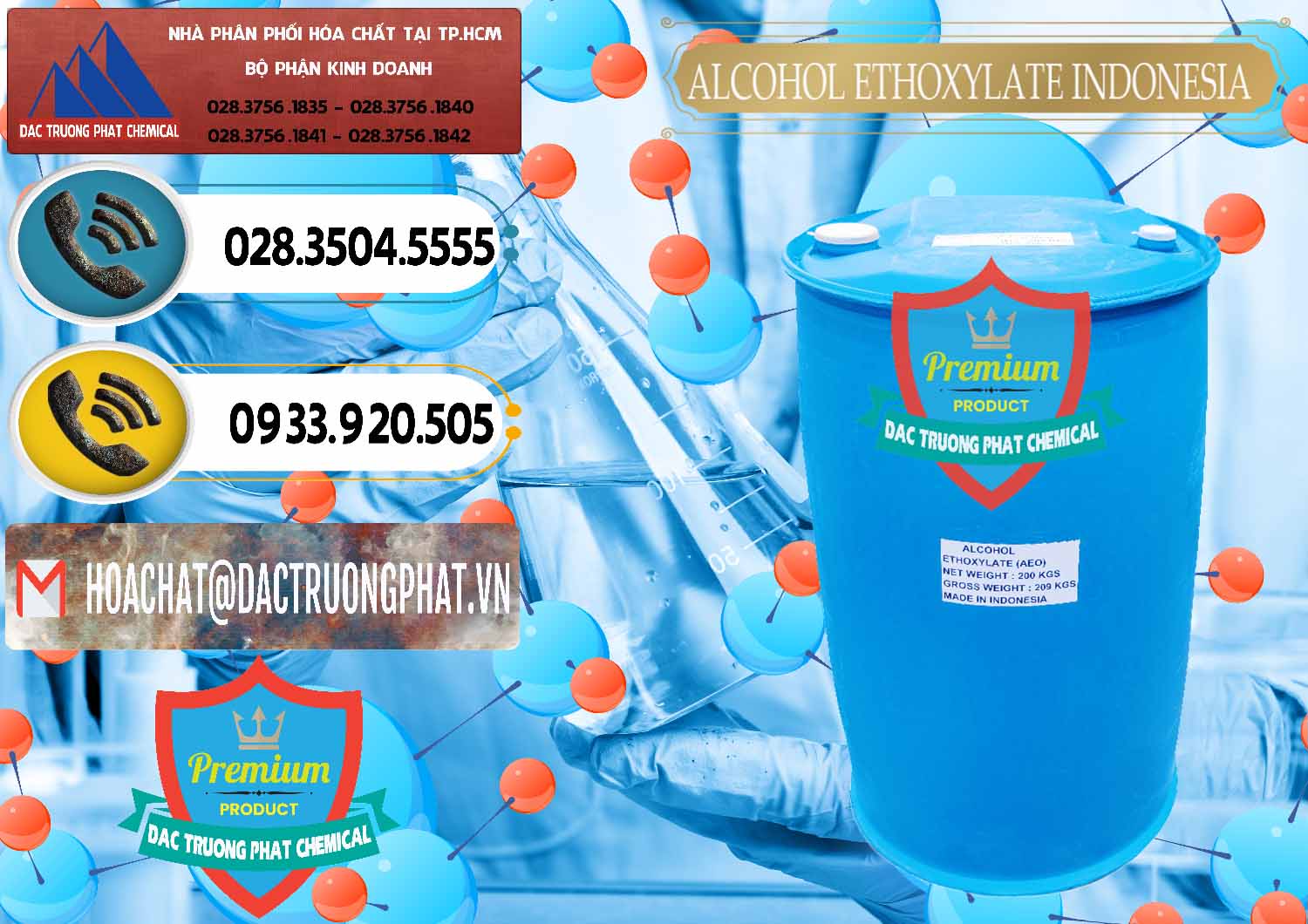 Nơi bán - cung cấp Alcohol Ethoxylate Indonesia - 0308 - Nơi cung cấp và kinh doanh hóa chất tại TP.HCM - hoachatdetnhuom.vn