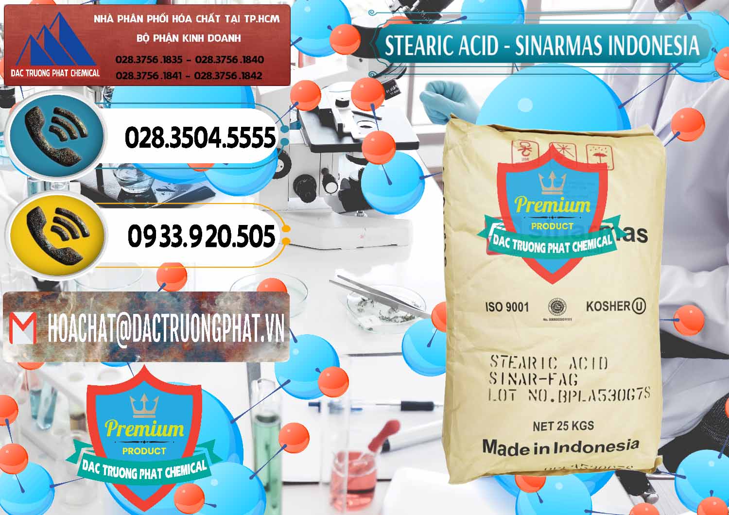 Nơi chuyên phân phối & bán Axit Stearic - Stearic Acid Sinarmas Indonesia - 0389 - Công ty phân phối và cung cấp hóa chất tại TP.HCM - hoachatdetnhuom.vn