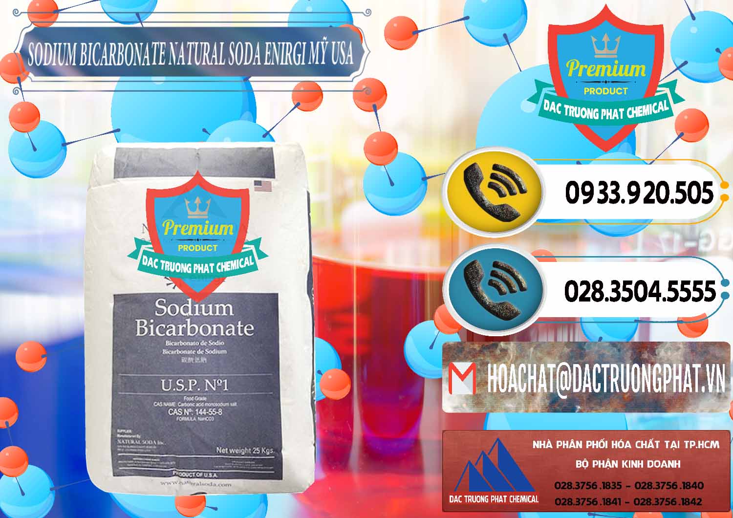 Nhà phân phối và bán Sodium Bicarbonate – Bicar NaHCO3 Food Grade Natural Soda Enirgi Mỹ USA - 0257 - Đơn vị chuyên cung ứng & phân phối hóa chất tại TP.HCM - hoachatdetnhuom.vn