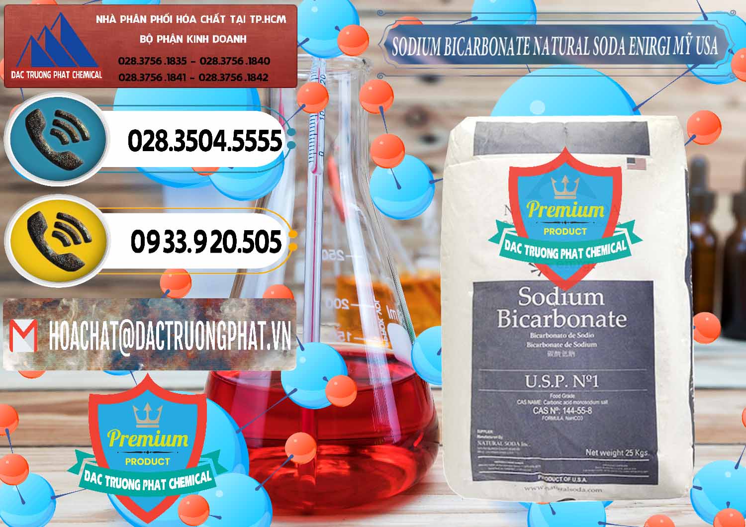 Đơn vị chuyên bán và cung ứng Sodium Bicarbonate – Bicar NaHCO3 Food Grade Natural Soda Enirgi Mỹ USA - 0257 - Cty chuyên cung ứng và phân phối hóa chất tại TP.HCM - hoachatdetnhuom.vn