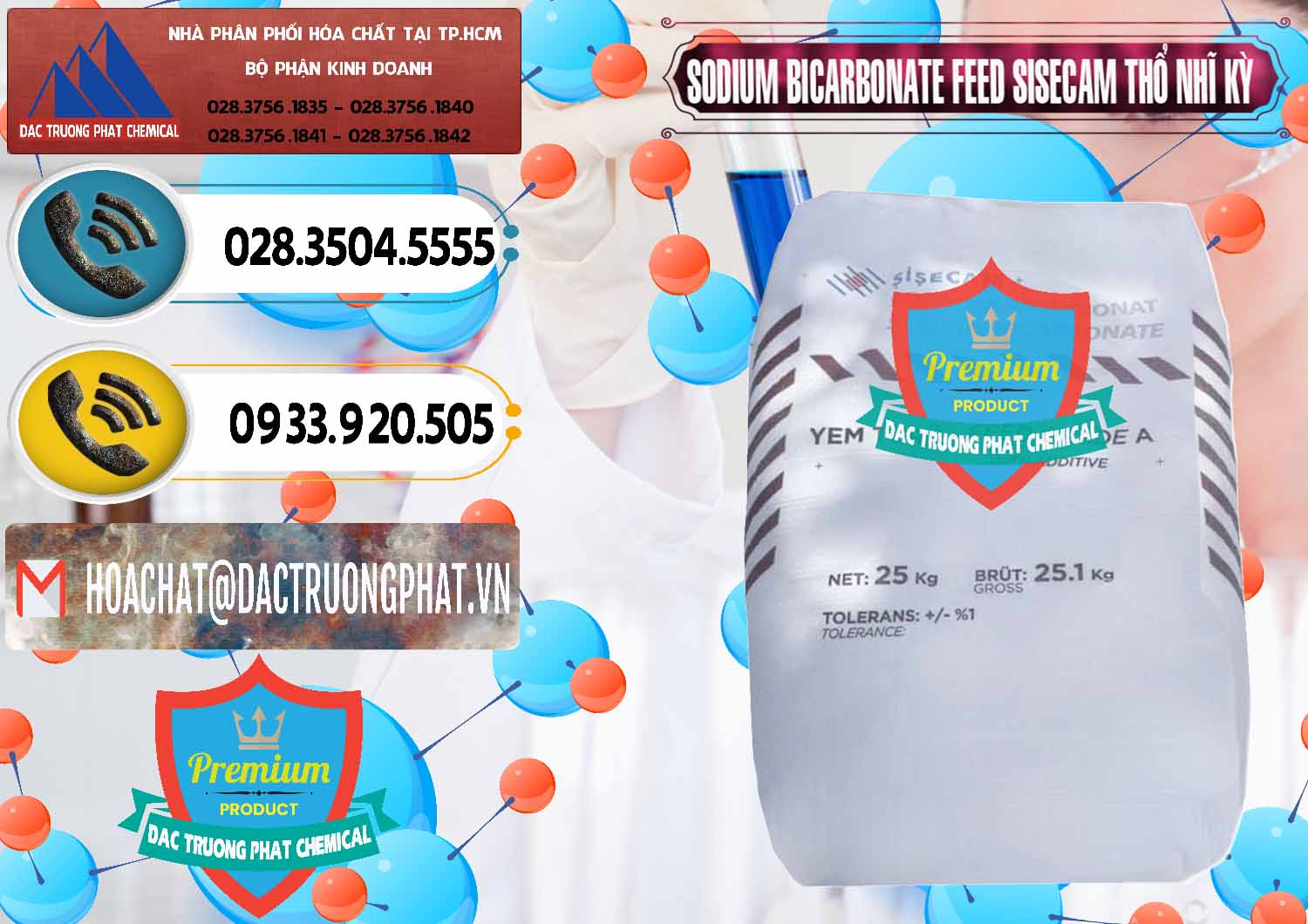 Đơn vị nhập khẩu _ bán Sodium Bicarbonate – Bicar NaHCO3 Feed Grade Thổ Nhĩ Kỳ Turkey - 0265 - Chuyên phân phối ( cung cấp ) hóa chất tại TP.HCM - hoachatdetnhuom.vn