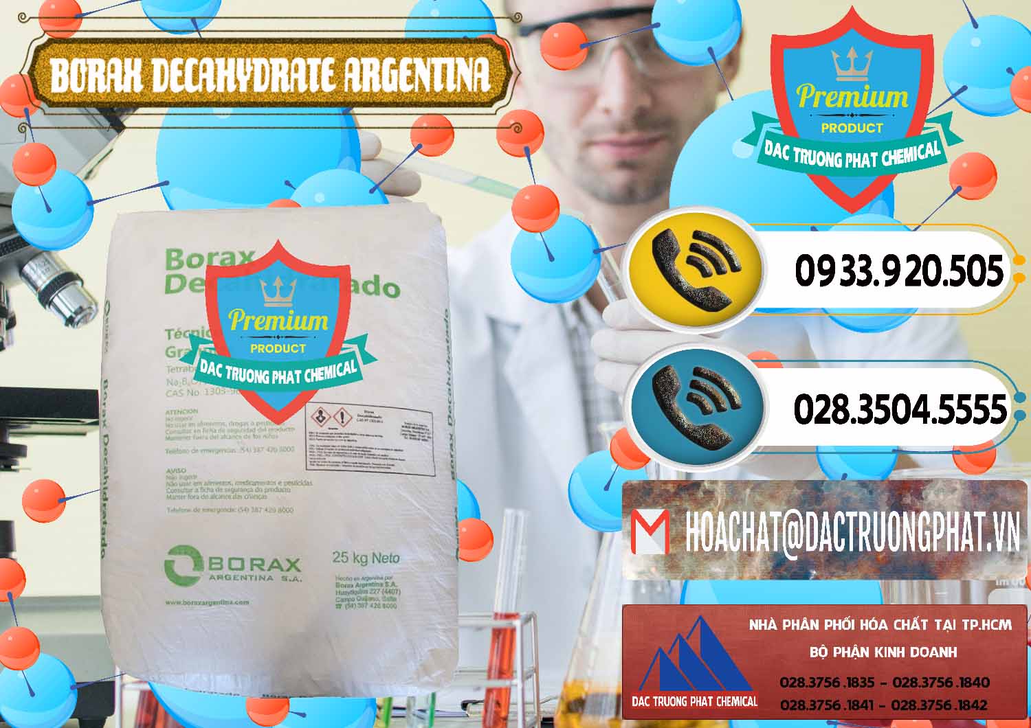 Công ty bán ( phân phối ) Borax Decahydrate Argentina - 0446 - Cty chuyên phân phối & cung ứng hóa chất tại TP.HCM - hoachatdetnhuom.vn