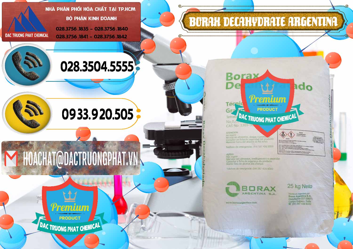 Nơi bán & cung ứng Borax Decahydrate Argentina - 0446 - Nhà cung cấp - phân phối hóa chất tại TP.HCM - hoachatdetnhuom.vn