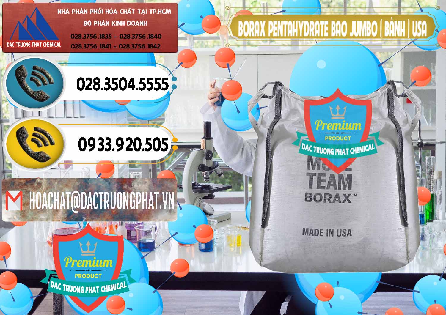 Công ty bán - phân phối Borax Pentahydrate Bao Jumbo ( Bành ) Mule 20 Team Mỹ Usa - 0278 - Công ty chuyên cung cấp ( nhập khẩu ) hóa chất tại TP.HCM - hoachatdetnhuom.vn