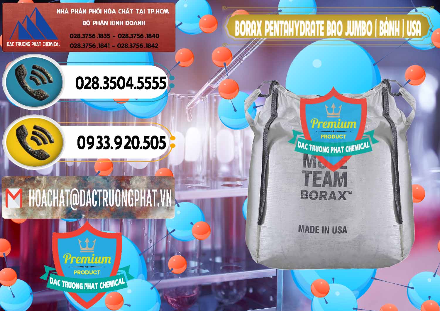 Công ty cung cấp & bán Borax Pentahydrate Bao Jumbo ( Bành ) Mule 20 Team Mỹ Usa - 0278 - Nhà cung cấp và phân phối hóa chất tại TP.HCM - hoachatdetnhuom.vn