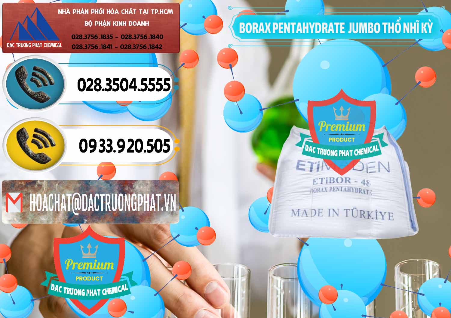 Nơi bán - cung cấp Borax Pentahydrate Bao Jumbo ( Bành ) Thổ Nhĩ Kỳ Turkey - 0424 - Nơi chuyên kinh doanh và phân phối hóa chất tại TP.HCM - hoachatdetnhuom.vn