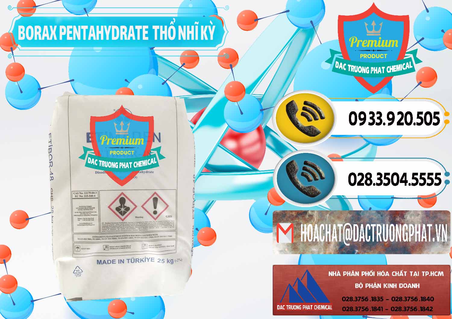 Nơi cung cấp _ bán Borax Pentahydrate Thổ Nhĩ Kỳ Turkey - 0431 - Đơn vị chuyên cung cấp _ bán hóa chất tại TP.HCM - hoachatdetnhuom.vn