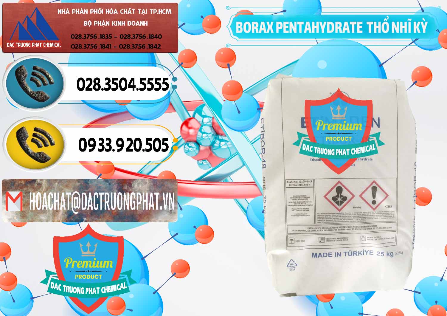 Nơi cung cấp - bán Borax Pentahydrate Thổ Nhĩ Kỳ Turkey - 0431 - Công ty cung cấp và phân phối hóa chất tại TP.HCM - hoachatdetnhuom.vn