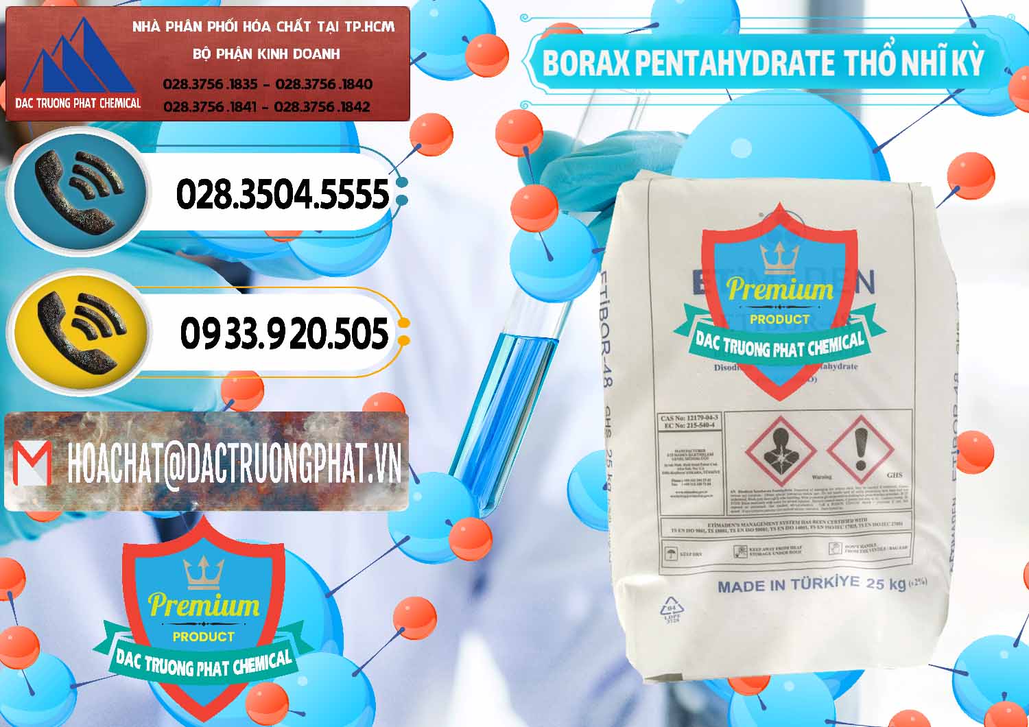 Nhà cung ứng ( bán ) Borax Pentahydrate Thổ Nhĩ Kỳ Turkey - 0431 - Nơi chuyên cung ứng và phân phối hóa chất tại TP.HCM - hoachatdetnhuom.vn
