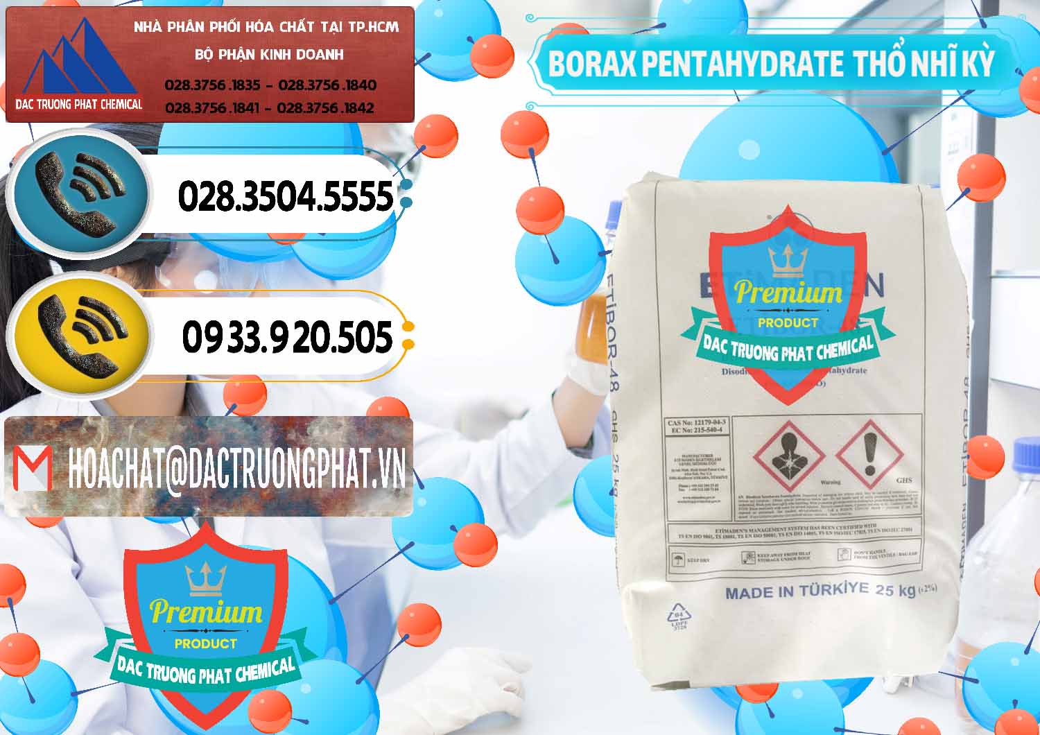 Nơi chuyên bán và cung ứng Borax Pentahydrate Thổ Nhĩ Kỳ Turkey - 0431 - Nơi chuyên cung ứng _ phân phối hóa chất tại TP.HCM - hoachatdetnhuom.vn