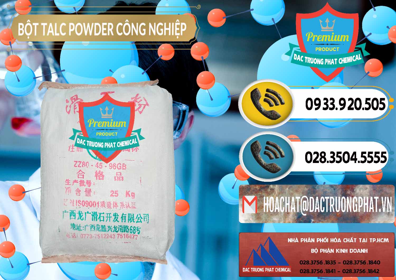 Chuyên cung ứng ( bán ) Bột Talc Powder Công Nghiệp Trung Quốc China - 0037 - Cung cấp ( phân phối ) hóa chất tại TP.HCM - hoachatdetnhuom.vn