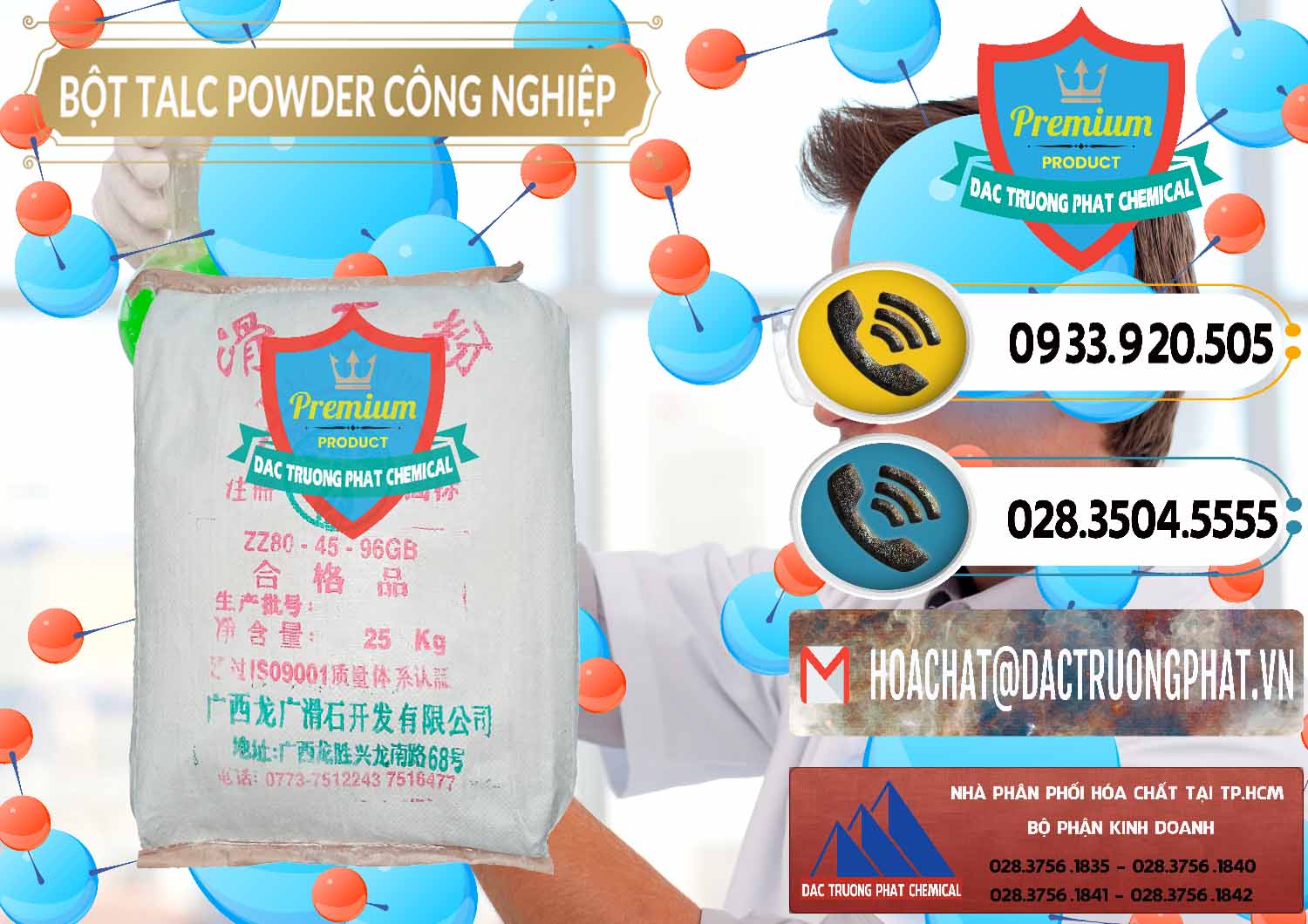 Đơn vị phân phối và bán Bột Talc Powder Công Nghiệp Trung Quốc China - 0037 - Nơi chuyên cung ứng và phân phối hóa chất tại TP.HCM - hoachatdetnhuom.vn