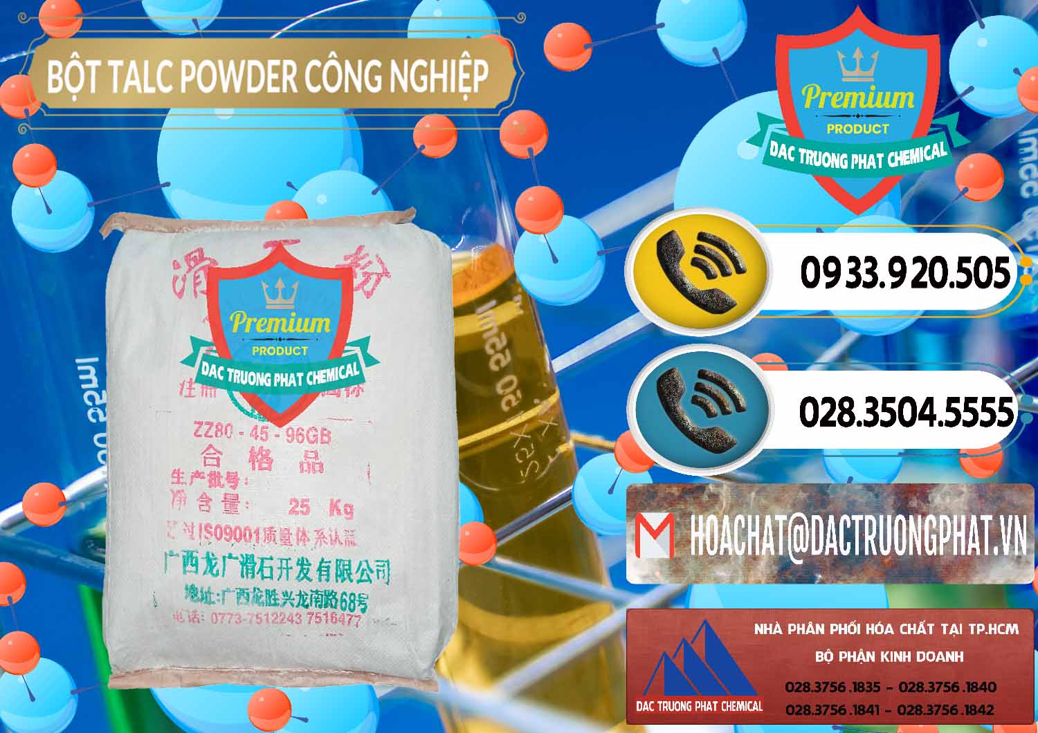 Chuyên bán _ cung cấp Bột Talc Powder Công Nghiệp Trung Quốc China - 0037 - Công ty chuyên cung cấp và bán hóa chất tại TP.HCM - hoachatdetnhuom.vn