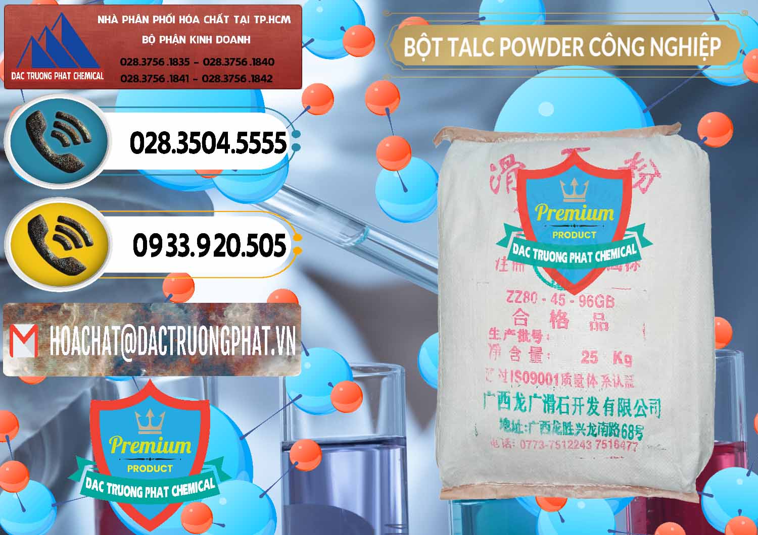 Cty chuyên nhập khẩu và bán Bột Talc Powder Công Nghiệp Trung Quốc China - 0037 - Chuyên cung cấp - kinh doanh hóa chất tại TP.HCM - hoachatdetnhuom.vn