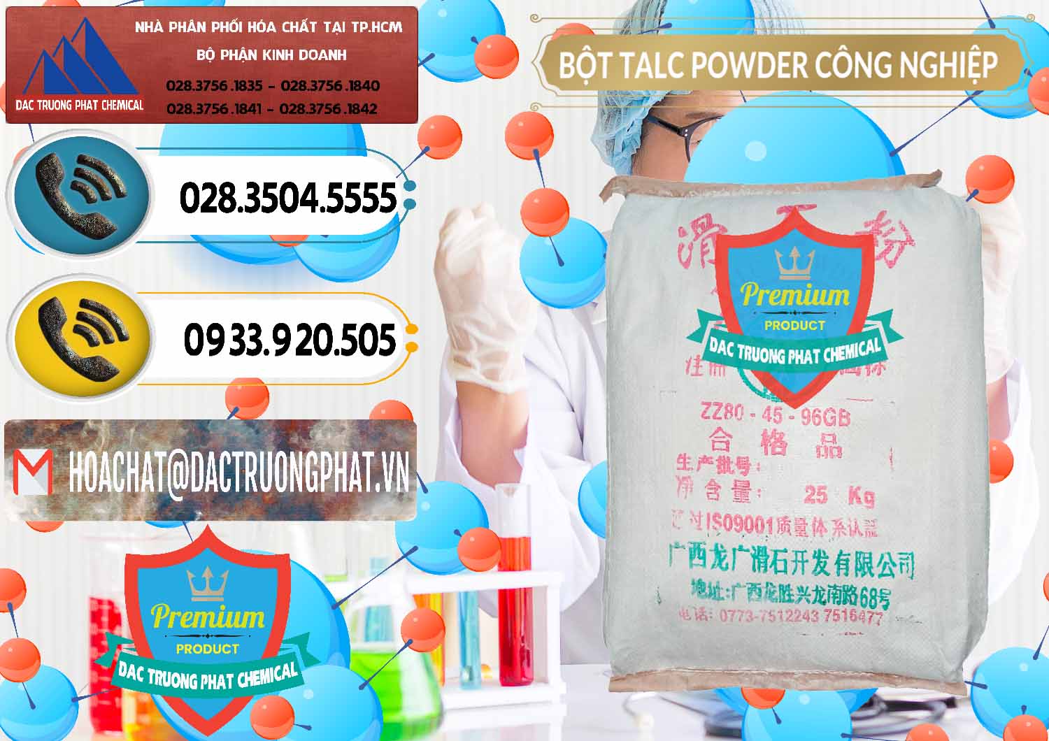 Nơi chuyên bán - cung ứng Bột Talc Powder Công Nghiệp Trung Quốc China - 0037 - Chuyên bán ( phân phối ) hóa chất tại TP.HCM - hoachatdetnhuom.vn