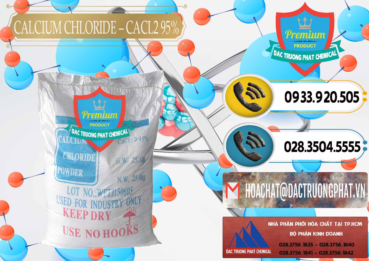 Chuyên bán & cung cấp CaCl2 – Canxi Clorua 95% Trung Quốc China - 0039 - Nơi phân phối và nhập khẩu hóa chất tại TP.HCM - hoachatdetnhuom.vn