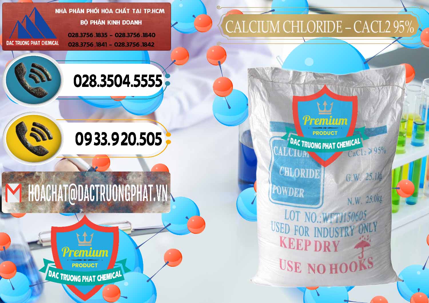 Đơn vị chuyên cung ứng _ bán CaCl2 – Canxi Clorua 95% Trung Quốc China - 0039 - Nơi chuyên nhập khẩu ( cung cấp ) hóa chất tại TP.HCM - hoachatdetnhuom.vn