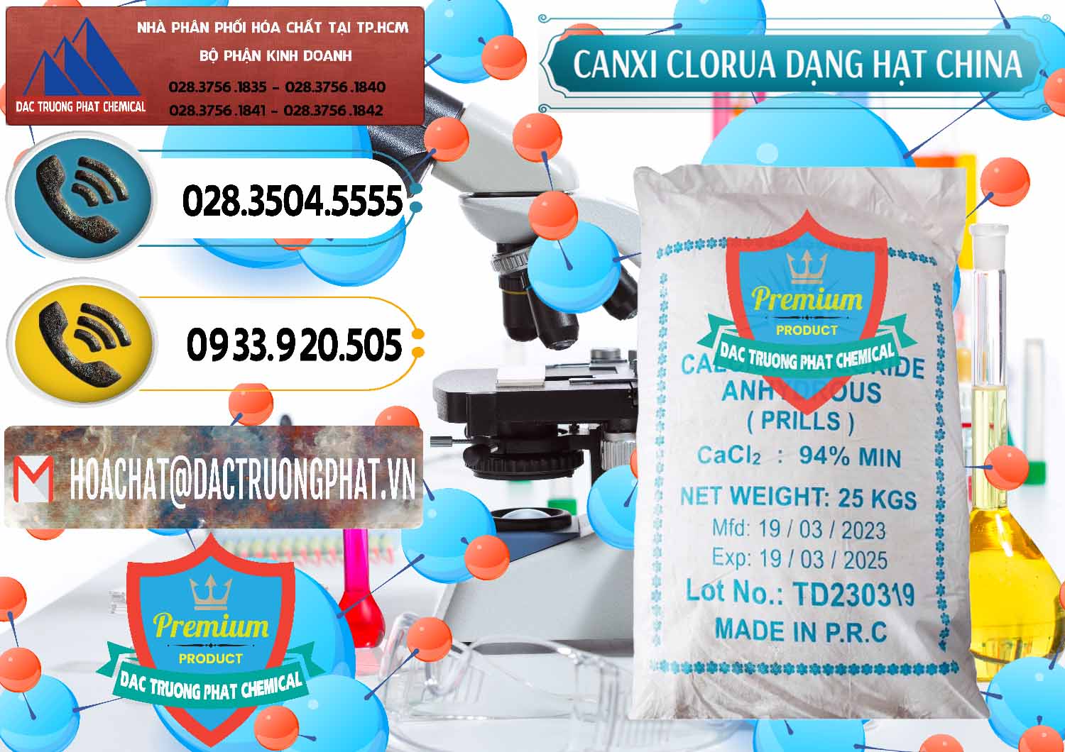 Cty cung ứng _ bán CaCl2 – Canxi Clorua 94% Dạng Hạt Trung Quốc China - 0373 - Nơi chuyên phân phối ( nhập khẩu ) hóa chất tại TP.HCM - hoachatdetnhuom.vn