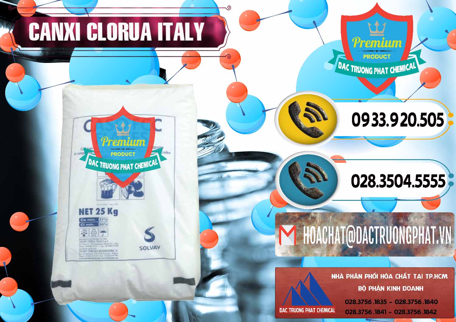 Đơn vị bán và cung cấp CaCl2 – Canxi Clorua Food Grade Ý Italy - 0435 - Đơn vị kinh doanh và cung cấp hóa chất tại TP.HCM - hoachatdetnhuom.vn