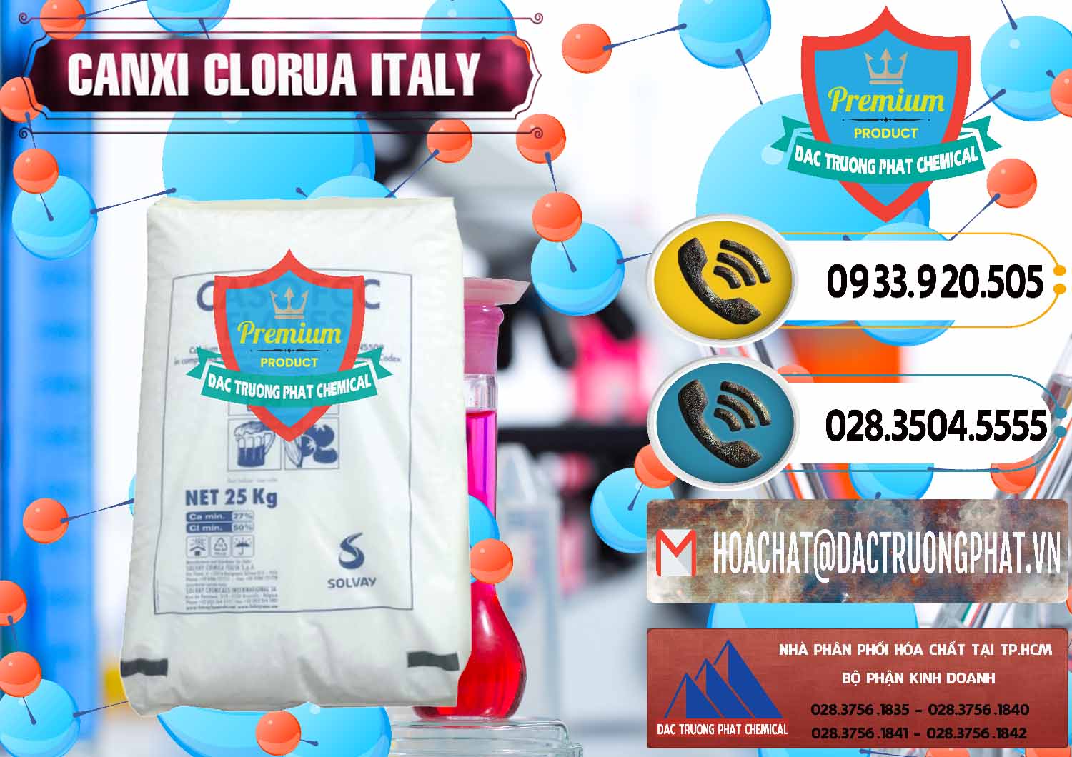 Cty phân phối & bán CaCl2 – Canxi Clorua Food Grade Ý Italy - 0435 - Đơn vị chuyên cung cấp ( bán ) hóa chất tại TP.HCM - hoachatdetnhuom.vn