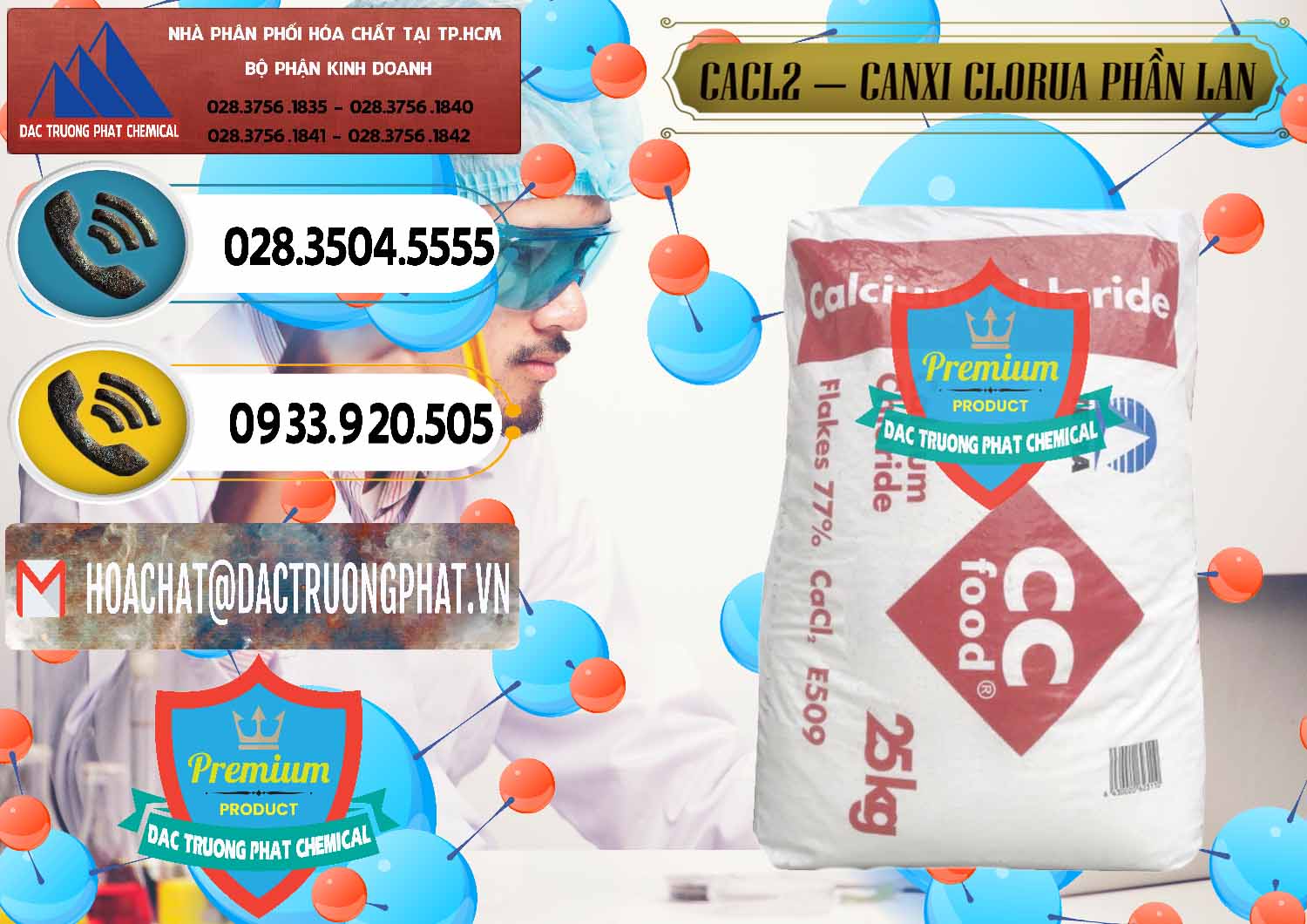 Công ty chuyên bán ( cung cấp ) CaCl2 – Canxi Clorua Dạng Vảy 77% Tetra Phần Lan Finland - 0353 - Chuyên cung cấp & bán hóa chất tại TP.HCM - hoachatdetnhuom.vn