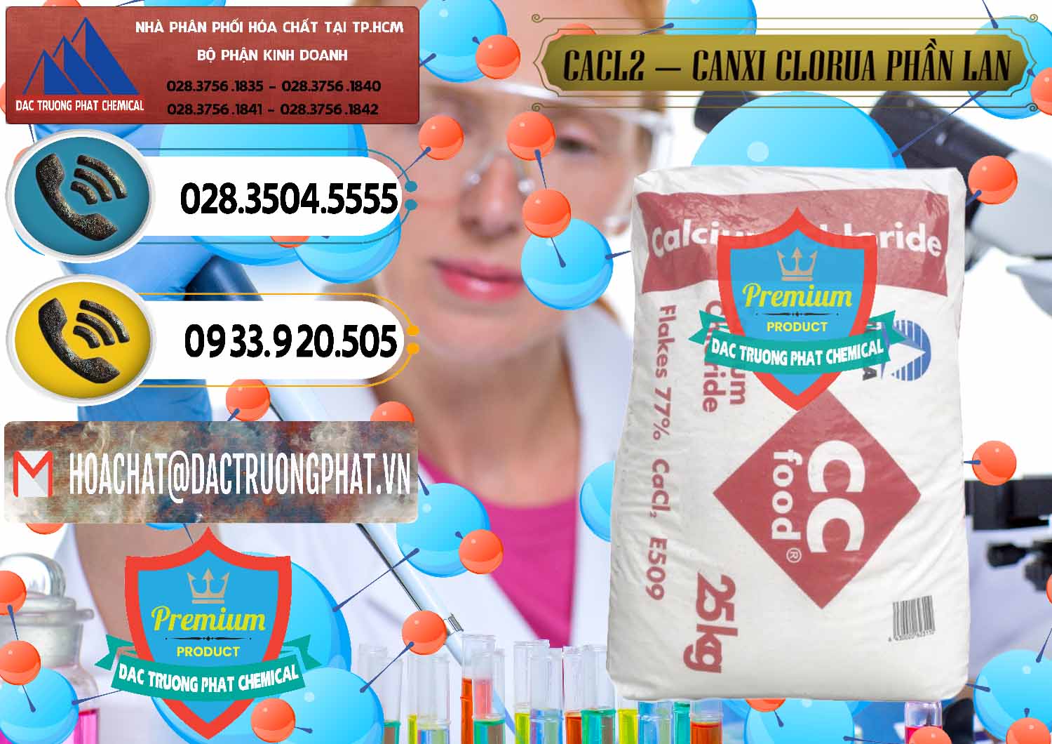 Công ty phân phối _ bán CaCl2 – Canxi Clorua Dạng Vảy 77% Tetra Phần Lan Finland - 0353 - Nhà nhập khẩu - cung cấp hóa chất tại TP.HCM - hoachatdetnhuom.vn