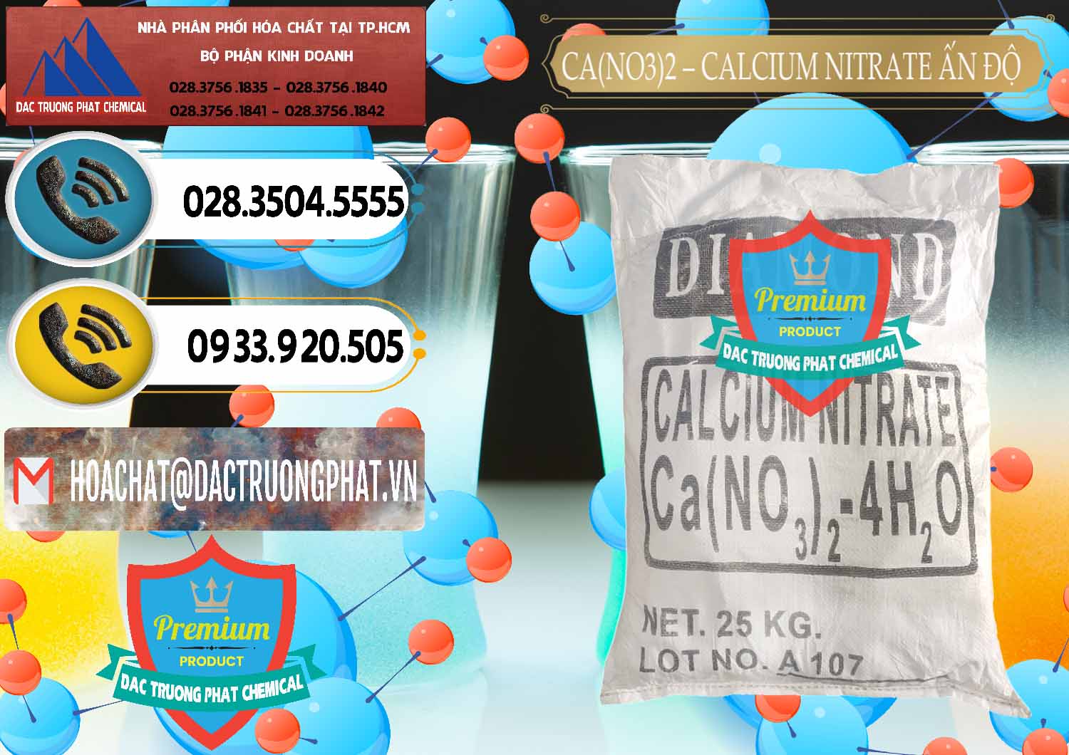 Nơi nhập khẩu _ bán CA(NO3)2 – Calcium Nitrate Ấn Độ India - 0038 - Cty chuyên bán & phân phối hóa chất tại TP.HCM - hoachatdetnhuom.vn