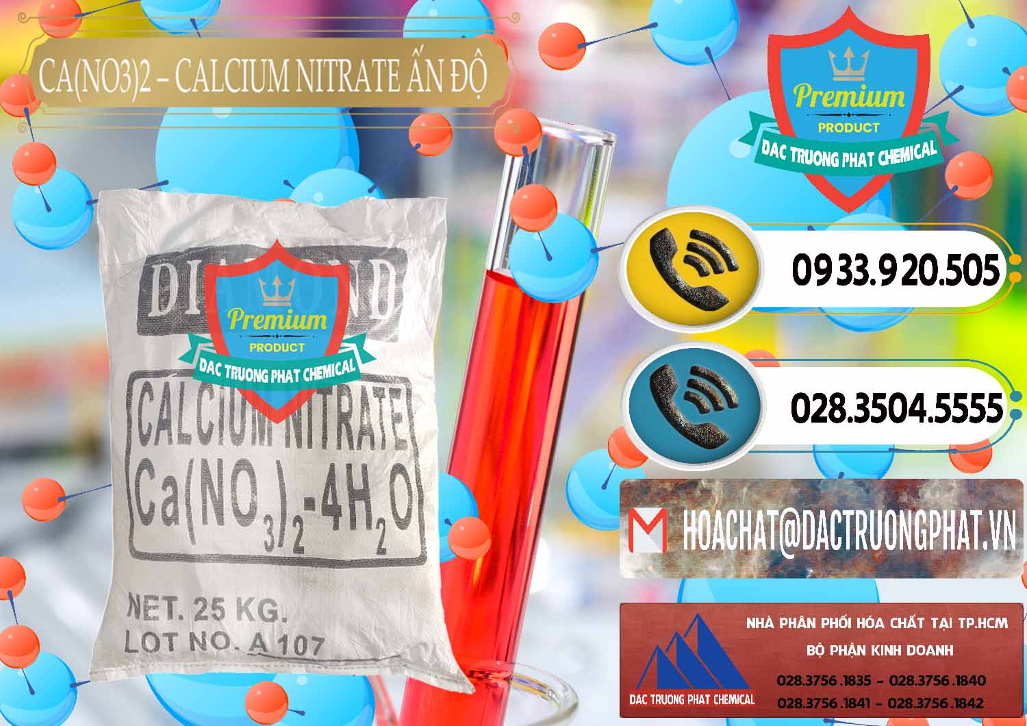 Nhập khẩu - bán CA(NO3)2 – Calcium Nitrate Ấn Độ India - 0038 - Công ty nhập khẩu và cung cấp hóa chất tại TP.HCM - hoachatdetnhuom.vn