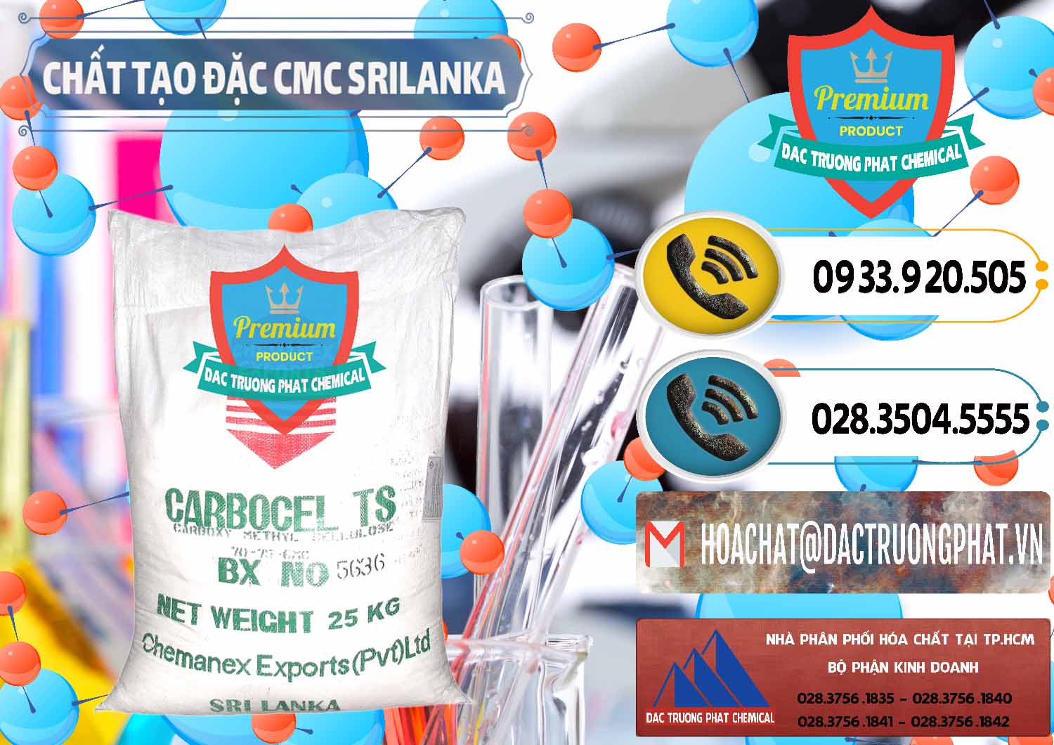 Đơn vị kinh doanh _ bán Chất Tạo Đặc CMC - Carboxyl Methyl Cellulose Srilanka - 0045 - Nhà cung cấp ( bán ) hóa chất tại TP.HCM - hoachatdetnhuom.vn