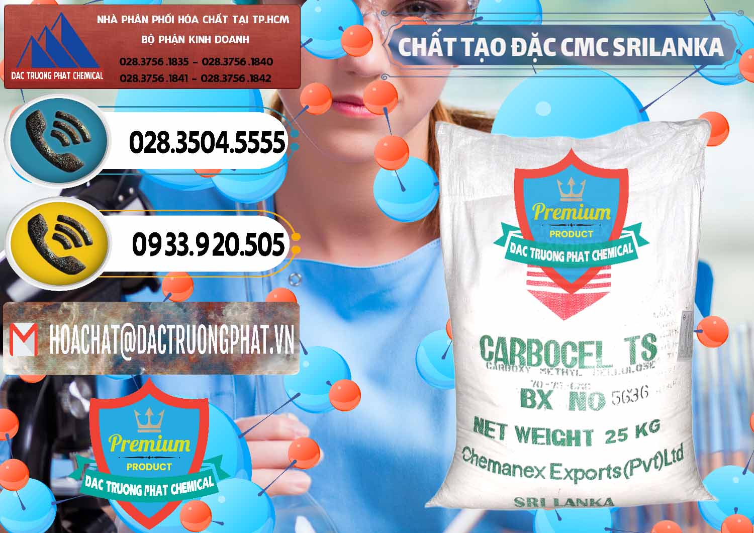 Chuyên bán và cung cấp Chất Tạo Đặc CMC - Carboxyl Methyl Cellulose Srilanka - 0045 - Nơi chuyên cung cấp và bán hóa chất tại TP.HCM - hoachatdetnhuom.vn