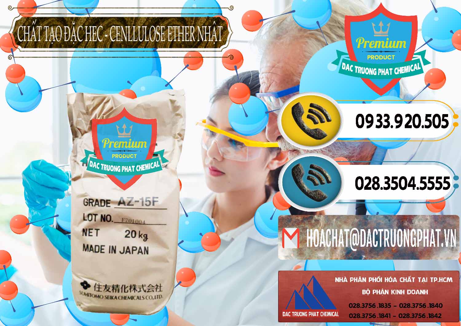 Cty chuyên bán & cung ứng Chất Tạo Đặc Hec Mecellose – Cenllulose Ether Nhật Bản Japan - 0367 - Cty chuyên nhập khẩu ( phân phối ) hóa chất tại TP.HCM - hoachatdetnhuom.vn