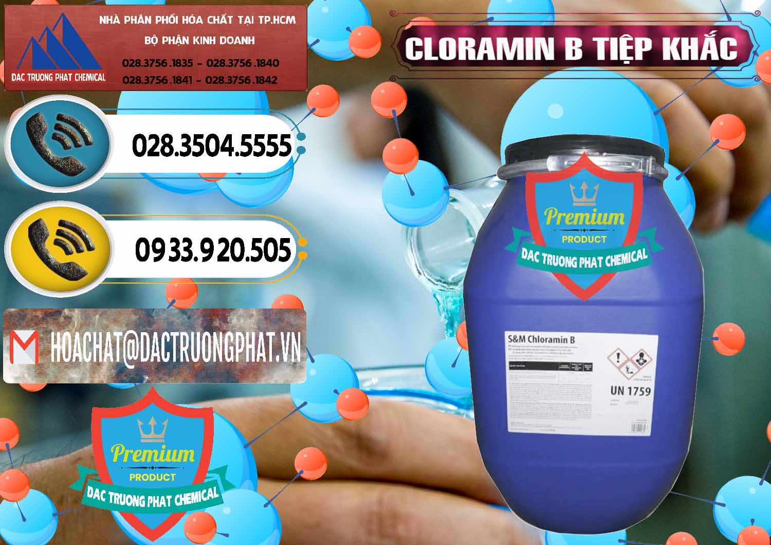 Đơn vị chuyên bán & phân phối Cloramin B Cộng Hòa Séc Tiệp Khắc Czech Republic - 0299 - Đơn vị chuyên cung cấp và nhập khẩu hóa chất tại TP.HCM - hoachatdetnhuom.vn