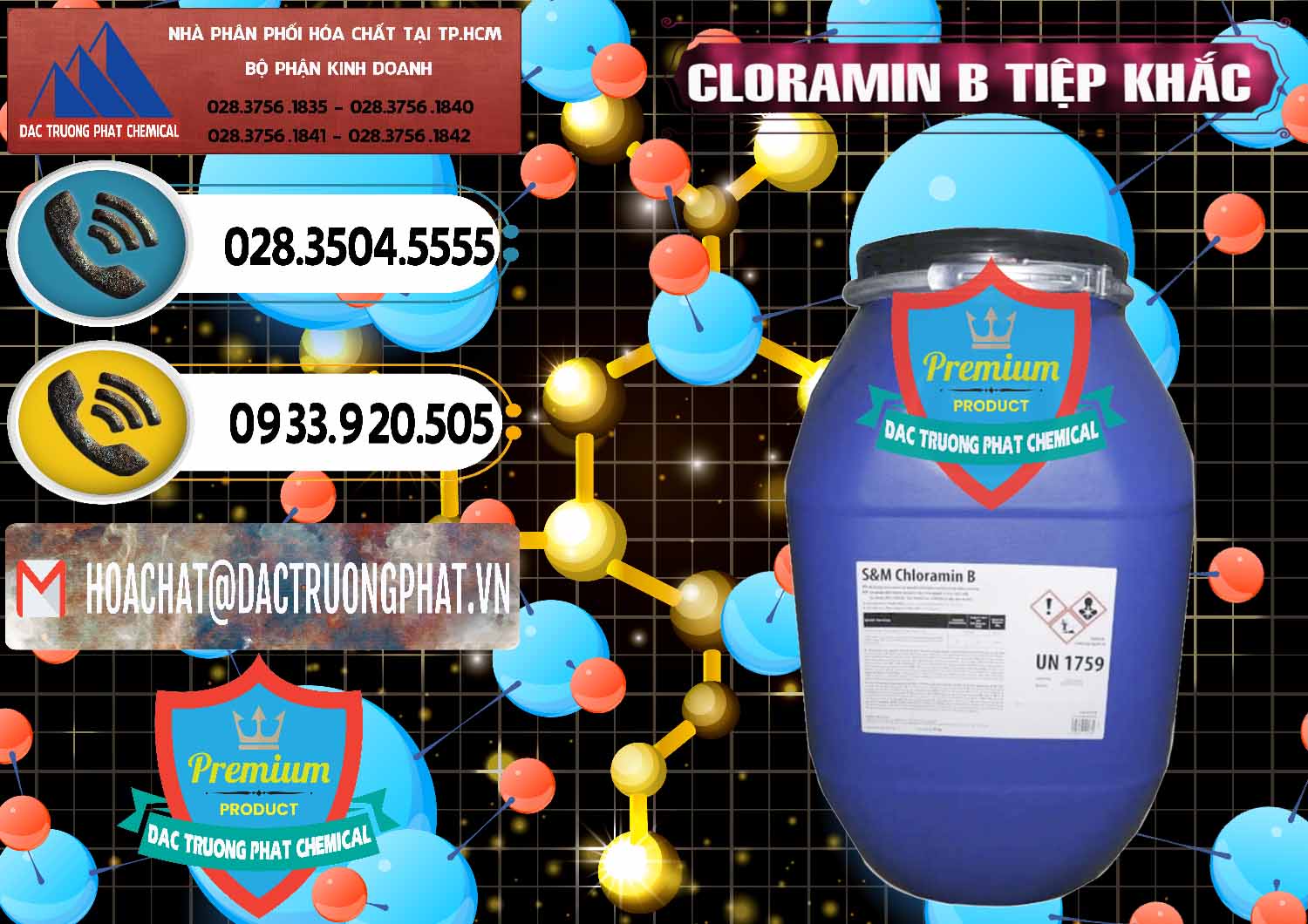 Nơi cung cấp & bán Cloramin B Cộng Hòa Séc Tiệp Khắc Czech Republic - 0299 - Nơi chuyên phân phối - nhập khẩu hóa chất tại TP.HCM - hoachatdetnhuom.vn