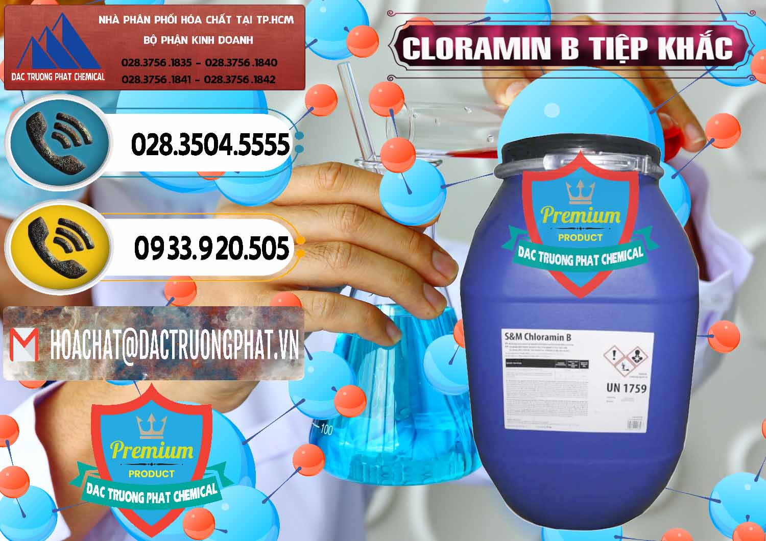 Chuyên bán _ cung ứng Cloramin B Cộng Hòa Séc Tiệp Khắc Czech Republic - 0299 - Đơn vị chuyên kinh doanh và phân phối hóa chất tại TP.HCM - hoachatdetnhuom.vn