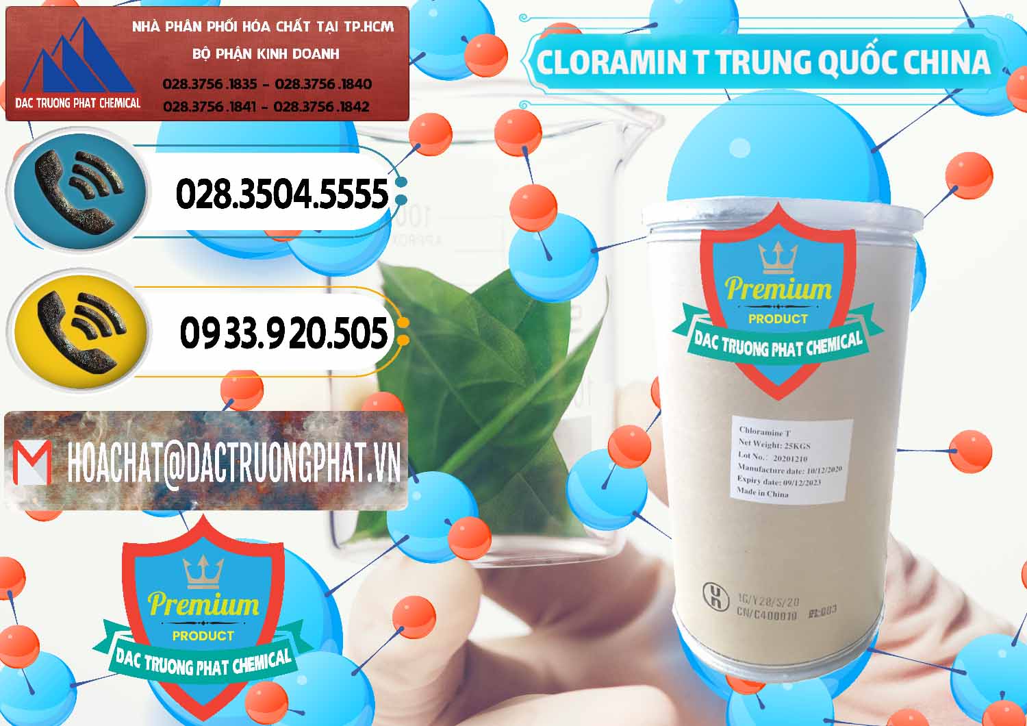 Chuyên kinh doanh và bán Cloramin T Khử Trùng, Diệt Khuẩn Trung Quốc China - 0301 - Cty phân phối và cung ứng hóa chất tại TP.HCM - hoachatdetnhuom.vn