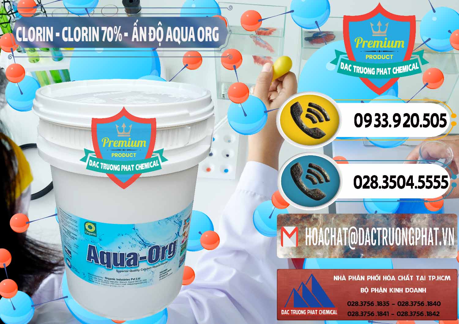 Nhà cung cấp và bán Chlorine – Clorin Ấn Độ Aqua ORG Organic India - 0051 - Công ty chuyên kinh doanh và cung cấp hóa chất tại TP.HCM - hoachatdetnhuom.vn